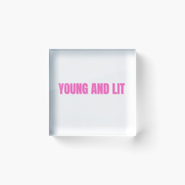Item preview, young an lit, pink design  designed and sold by ChiWellness Shop.