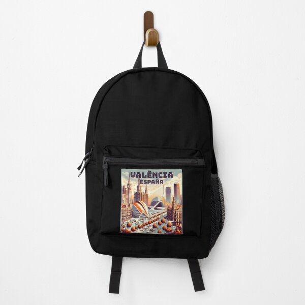 Item preview, Vintage retro Valencia España spain Landmarks Skyline. designed and sold by Unitepeople.