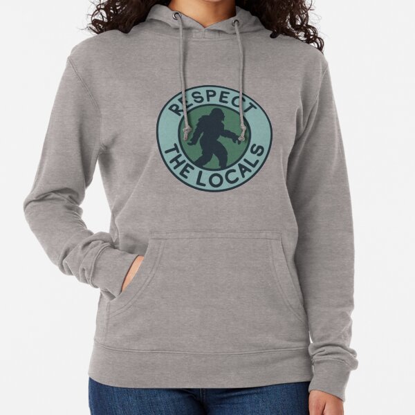 Item preview, Respect The Locals Bigfoot  designed and sold by jennysselling.