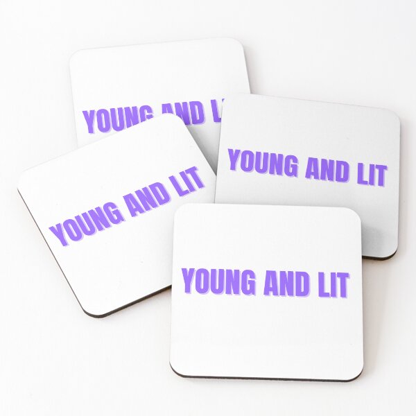 Item preview, young and lit, purple design designed and sold by ChiWellness Shop.
