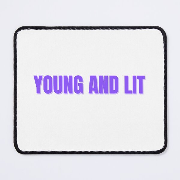 Item preview, young and lit, purple design designed and sold by ChiWellness Shop.