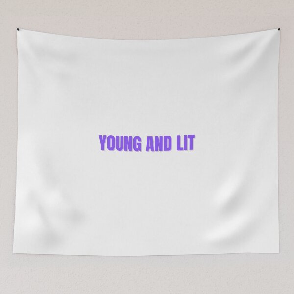 Item preview, young and lit, purple design designed and sold by ChiWellness Shop.