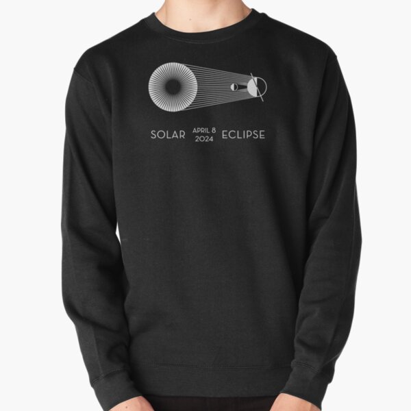 Item preview, Solar Eclipse 2024 8 April (for dark backgrounds) designed and sold by Markadesign.
