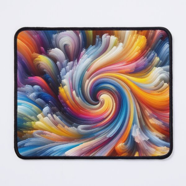 Item preview, Chromatic Vortex The Vivid Dance of Swirling Hues designed and sold by ArtComixHaven.