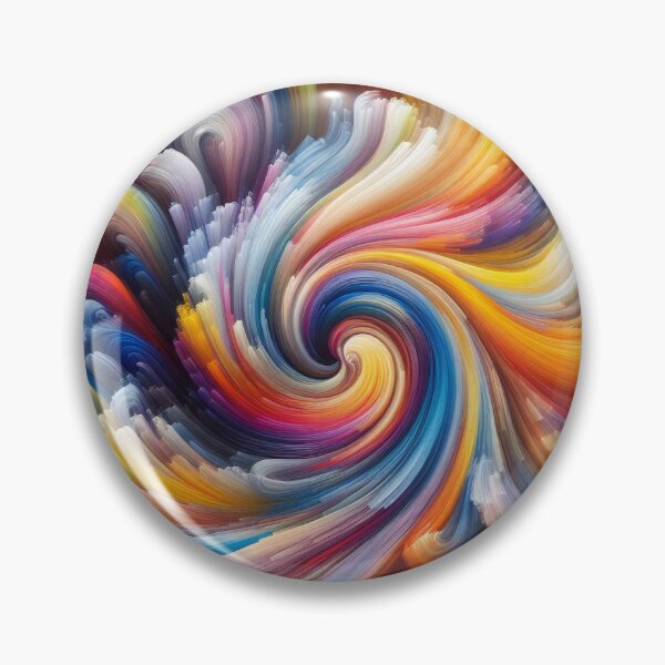 Item preview, Chromatic Vortex The Vivid Dance of Swirling Hues designed and sold by ArtComixHaven.