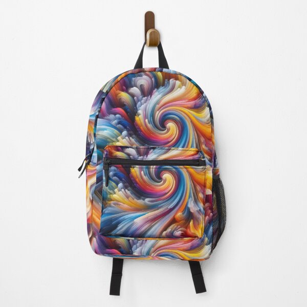 Item preview, Chromatic Vortex The Vivid Dance of Swirling Hues designed and sold by ArtComixHaven.