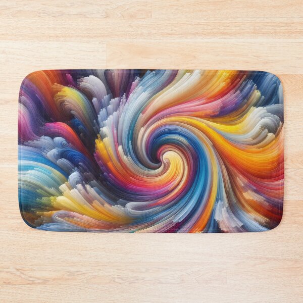 Item preview, Chromatic Vortex The Vivid Dance of Swirling Hues designed and sold by ArtComixHaven.