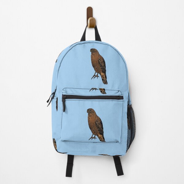 Item preview, Red Shouldered Hawk Perched Black Alternate Design  designed and sold by designsasstultd.