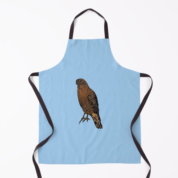 Item preview, Red Shouldered Hawk Perched Black Alternate Design designed and sold by designsasstultd.