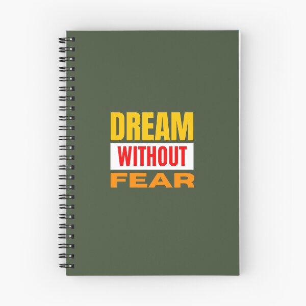 Item preview, Dream Without Fear | Green Background designed and sold by RM-Journey.