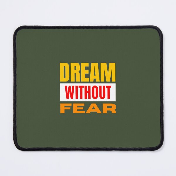 Item preview, Dream Without Fear | Green Background designed and sold by RM-Journey.
