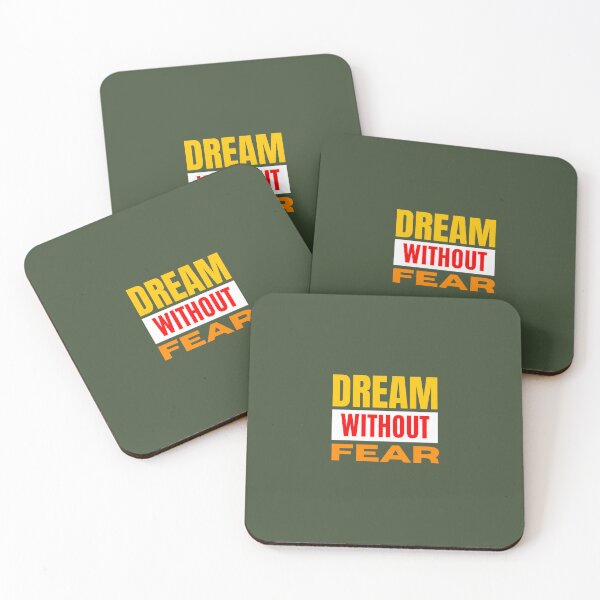 Item preview, Dream Without Fear | Green Background designed and sold by RM-Journey.