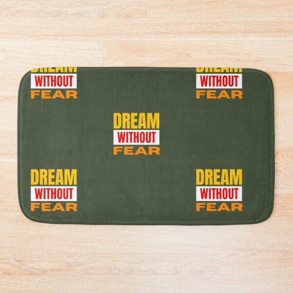 Item preview, Dream Without Fear | Green Background designed and sold by RM-Journey.