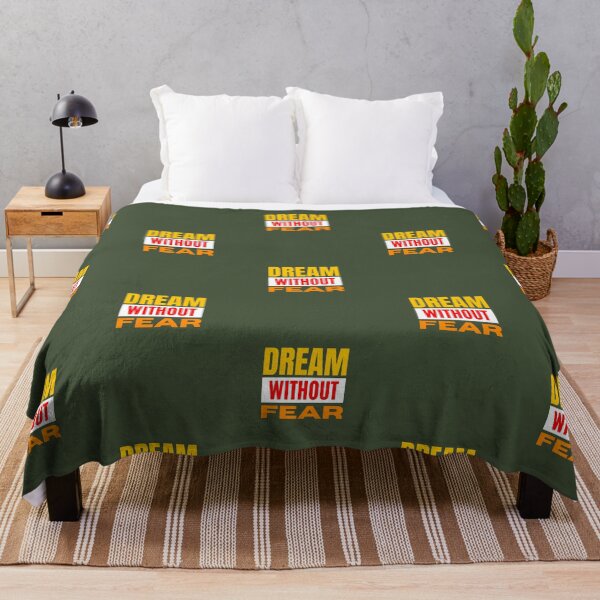 Item preview, Dream Without Fear | Green Background designed and sold by RM-Journey.