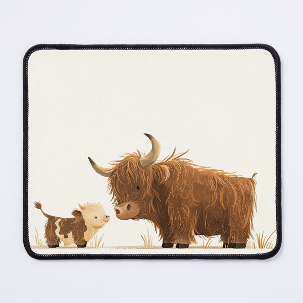 Item preview, Mother's Day Highland Cow Mama& Calf designed and sold by GolDreamShop.