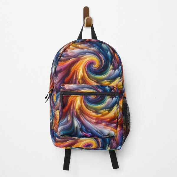 Item preview, Spectrum Swirl A Mesmerizing Twist of Colourful Harmony designed and sold by ArtComixHaven.
