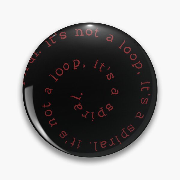 Item preview, It's Not a Loop Red designed and sold by basilof221b.