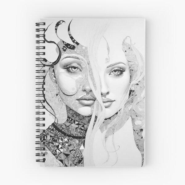 Item preview, Double portrait A00 designed and sold by ATartelin.