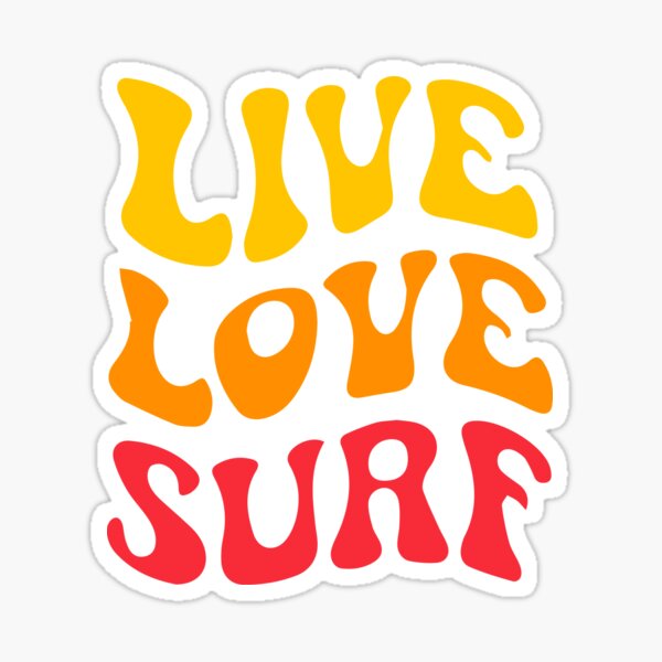 Vista previa del artículo con la obra «Vivir el amor surf», diseñado y vendido por Timegraf.