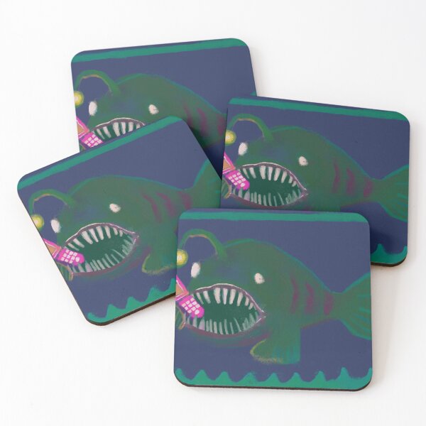 Item preview, anglerfish gossiping designed and sold by guilhernunes.