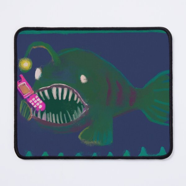 Item preview, anglerfish gossiping designed and sold by guilhernunes.