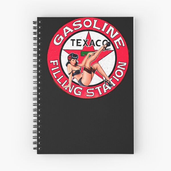 Item preview, Texaco gasoline pin up vintage sign designed and sold by JonathanBaumann.