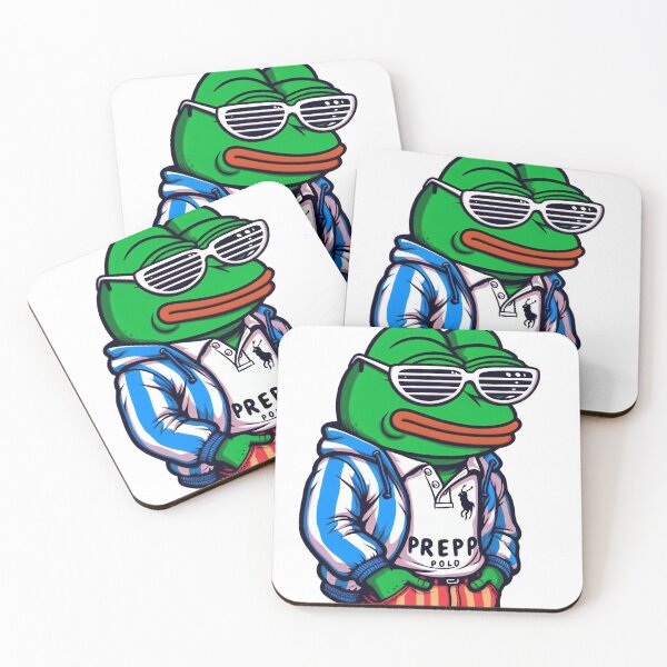 Item preview, Preppy Pepe designed and sold by LiveNotByLies.