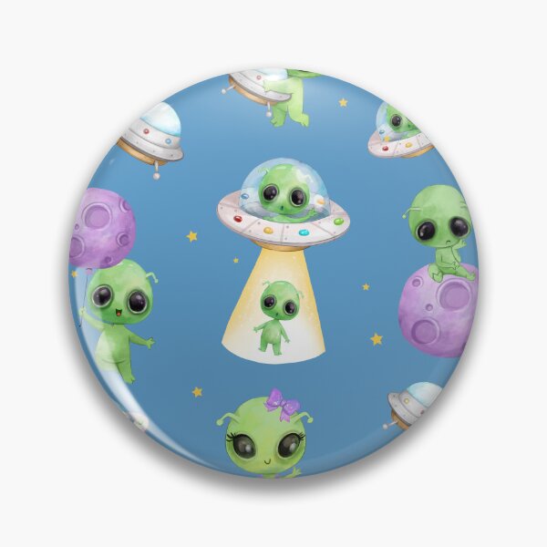 Item preview, Cute Aliens Pattern designed and sold by Snifferius.