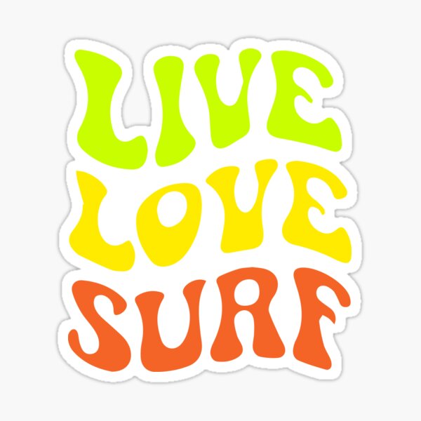 Vista previa del artículo con la obra «Vivir el amor surf», diseñado y vendido por Timegraf.