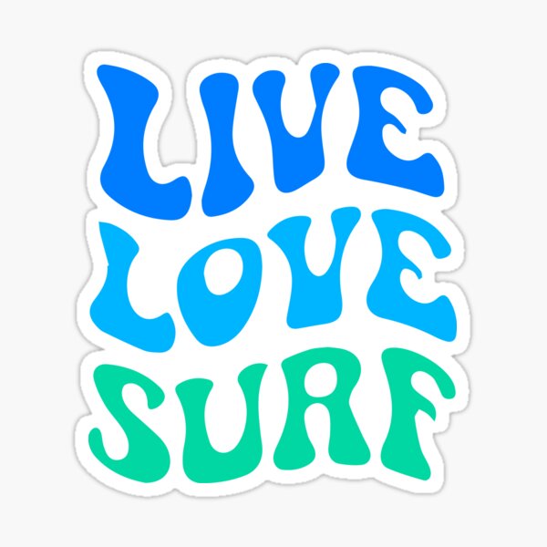 Vista previa del artículo con la obra «Vivir el amor surf», diseñado y vendido por Timegraf.