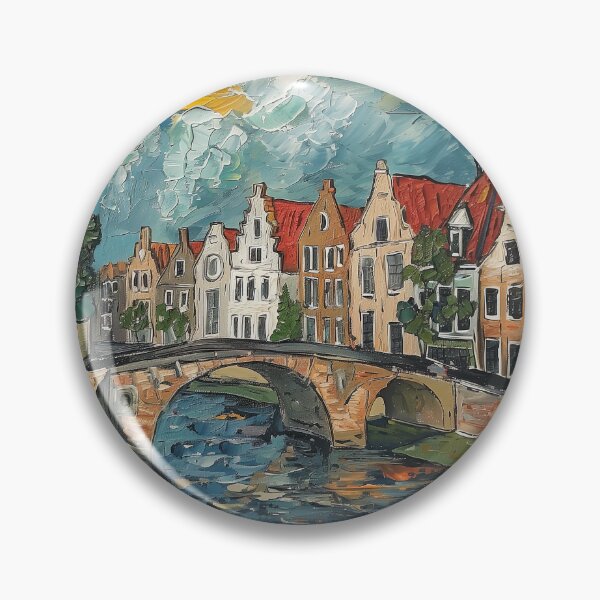 Item preview, s-Hertogenbosch | Painting in the style of Vincent van Gogh designed and sold by ComicsFactory.