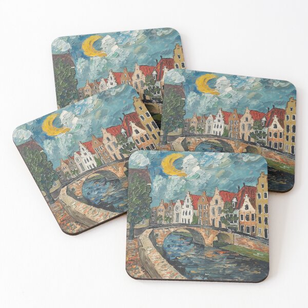 Item preview, s-Hertogenbosch | Painting in the style of Vincent van Gogh designed and sold by ComicsFactory.