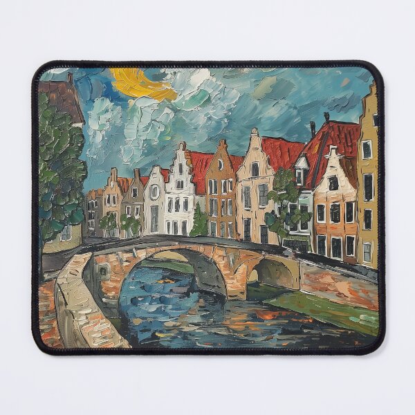 Item preview, s-Hertogenbosch | Painting in the style of Vincent van Gogh designed and sold by ComicsFactory.