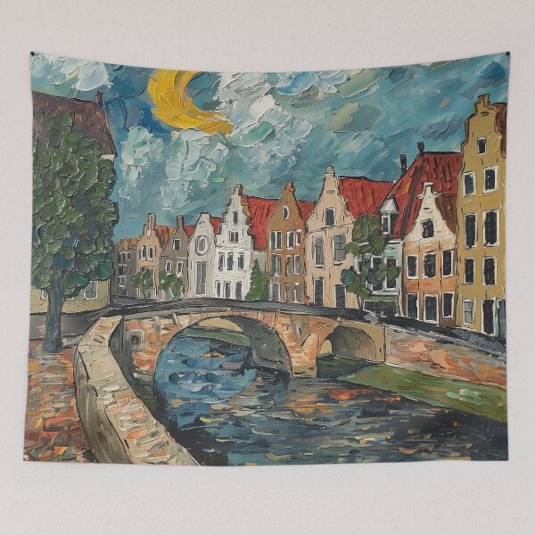 Item preview, s-Hertogenbosch | Painting in the style of Vincent van Gogh designed and sold by ComicsFactory.