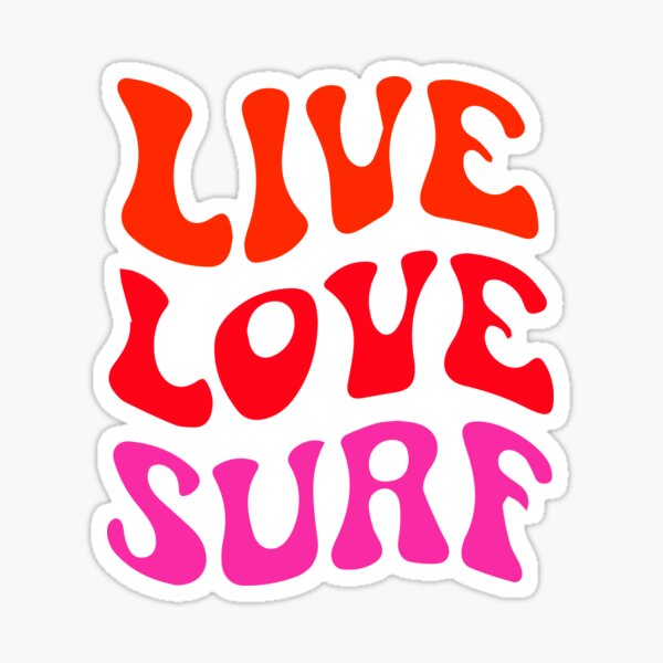 Vista previa del artículo con la obra «Vivir el amor surf», diseñado y vendido por Timegraf.
