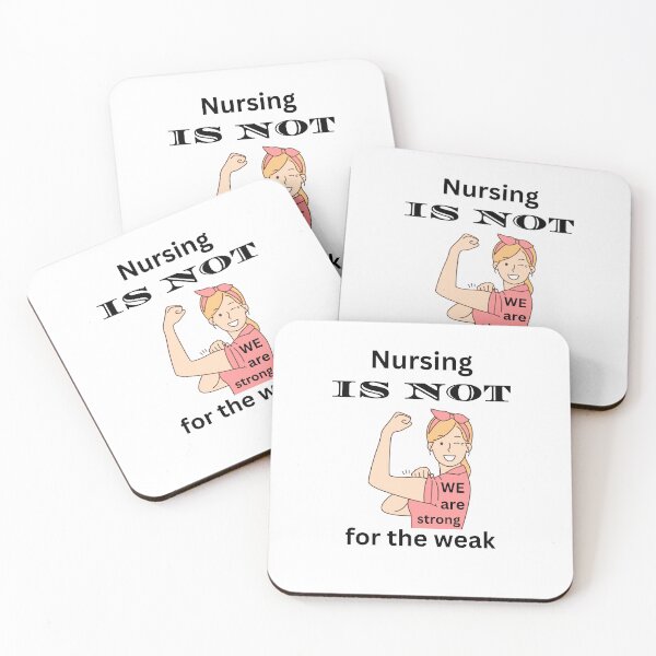 Item preview, Nursing is not for the weak. designed and sold by DuchessNursDsgn.