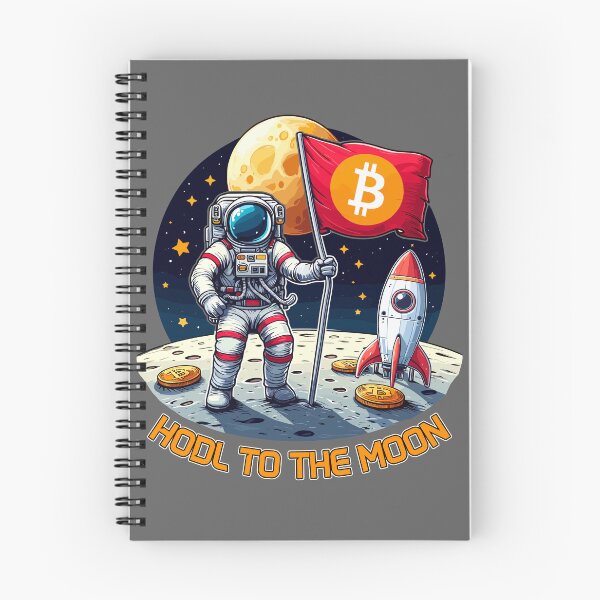 Item preview, Bitcoin to the Moon designed and sold by CryptoFunMerch.