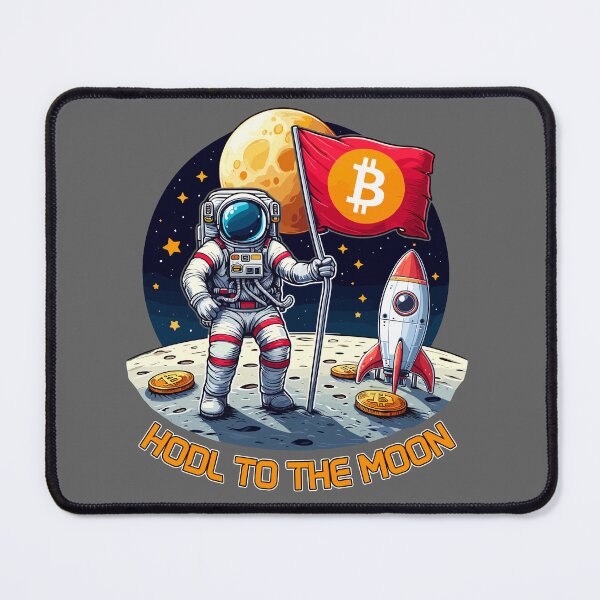 Artikelvorschau, Bitcoin to the Moon entworfen und verkauft von CryptoFunMerch.