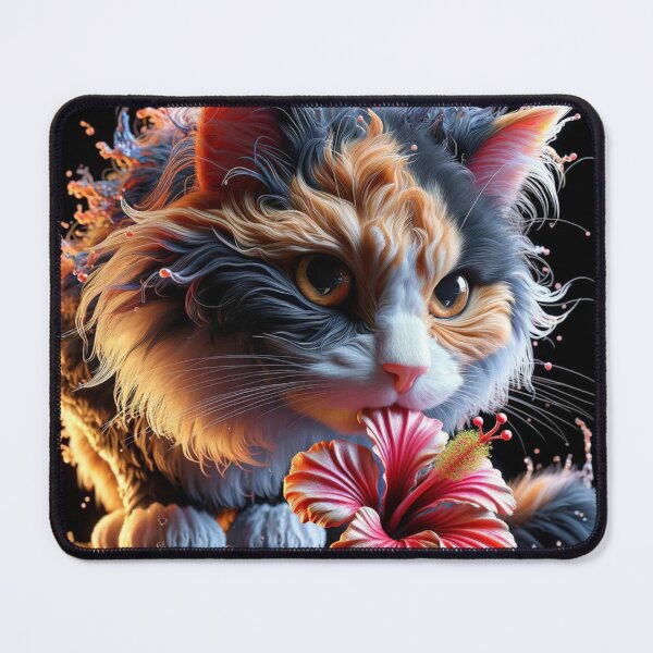 Item preview, fluffy calico cat designed and sold by Keirnyx.