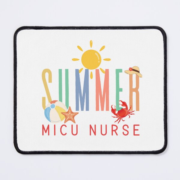 Item preview, MICU Nurse (Summer) designed and sold by Whackadoodletee.