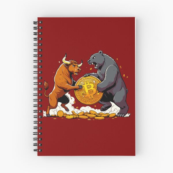 Artikelvorschau, Stier vs Bär entworfen und verkauft von CryptoFunMerch.