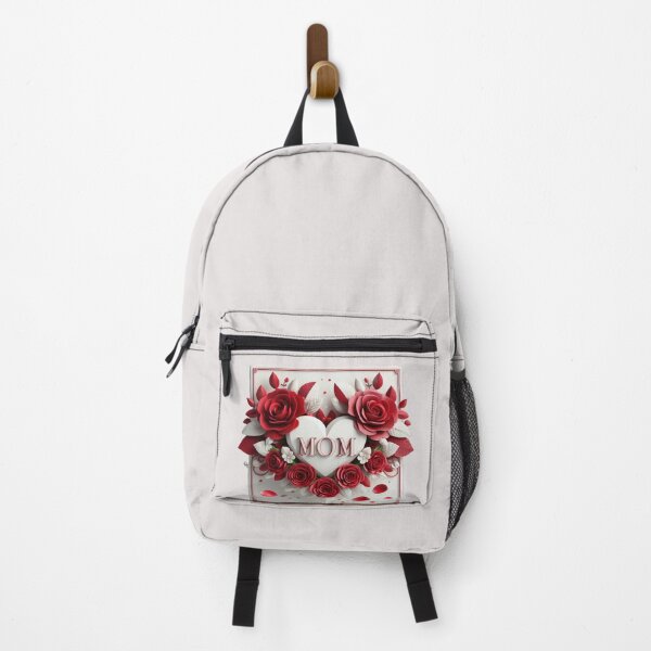 Item preview,  3D White Heart: Red Roses for Mom designed and sold by sofia1971.