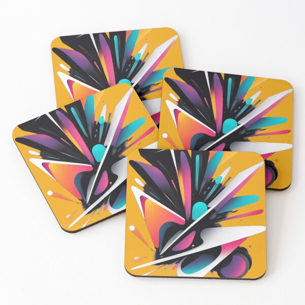Item preview, Geometric Street Art Splashes designed and sold by redask2me.
