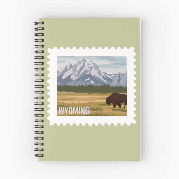 Item preview, Wyoming postage stamp  designed and sold by jjpostma13.