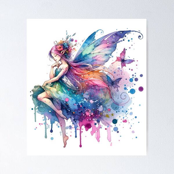 Item preview, Whimsical Fairy designed and sold by DeenaSuzanne.