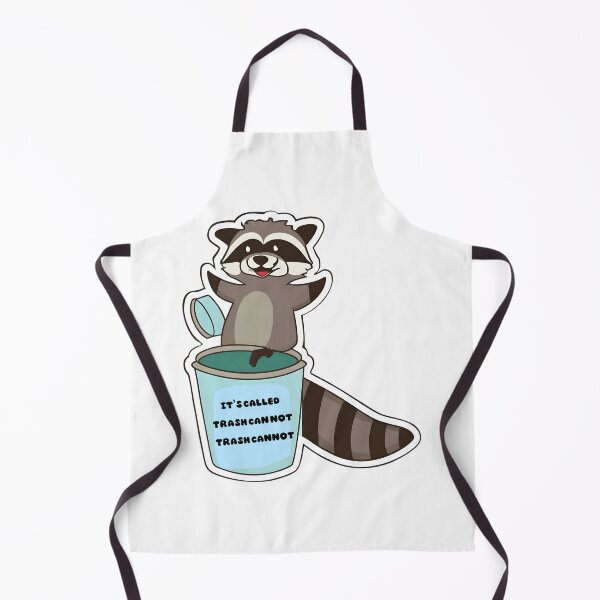 Item preview, It's Called Trash Can Not Trash Cannot, Cute Racoon designed and sold by JustCrafted.
