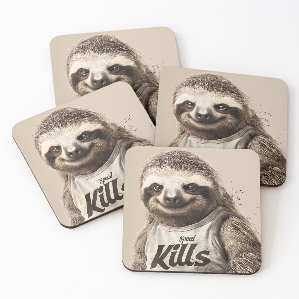 Item preview, Sloth - Speed Kills designed and sold by Brendon987.