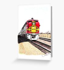 "Santa Fe" Greeting Card