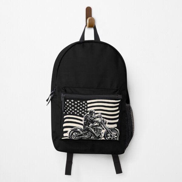 Item preview, Motorcycle Life in The USA American Flag Motorbike Motorcyclist Biker Harley Independence Day Patriotic 4th Of July designed and sold by Cr320.