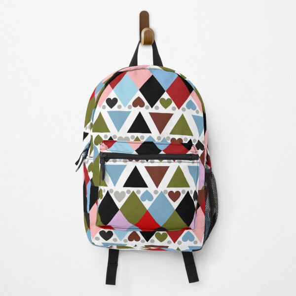 Item preview, Triangles, Hearts and Dots designed and sold by BeHappyGoLucky.